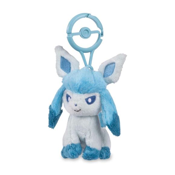 Pokemon Center Glaceon Adventure Partners Plush Key Chain - Picture 5 of 8